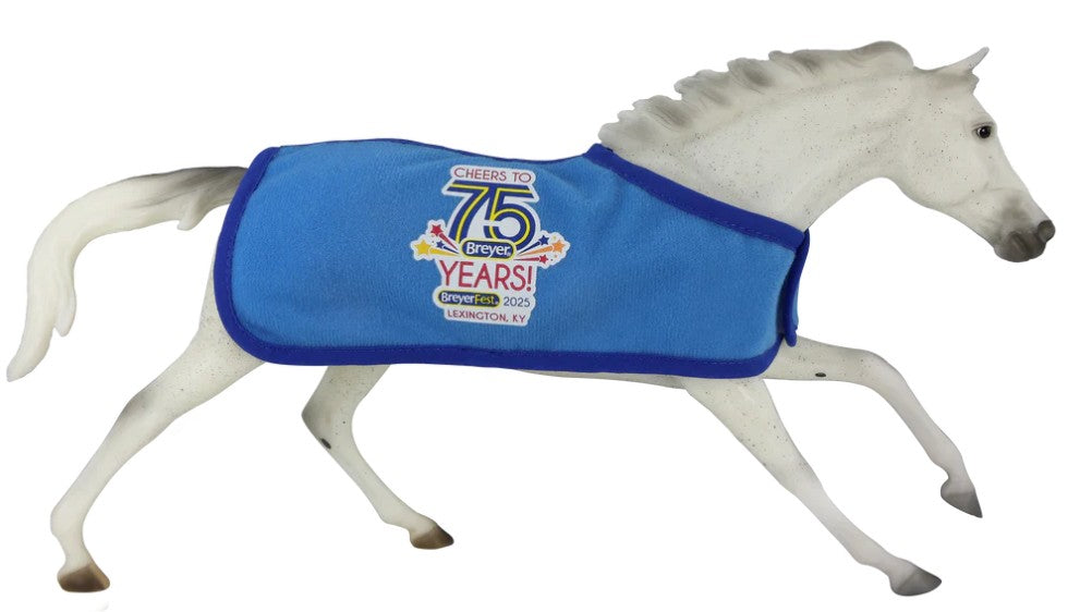 Cheers To 75 Years Blanket (Traditional Size) - BreyerFest 2025 (sale for charity)