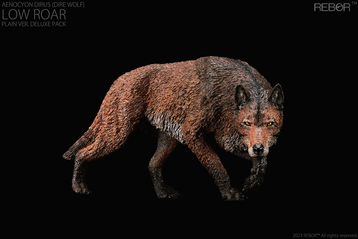 Dire Wolf ~ Low Roar (Plains Variant) - REBOR Museum Class Replicas