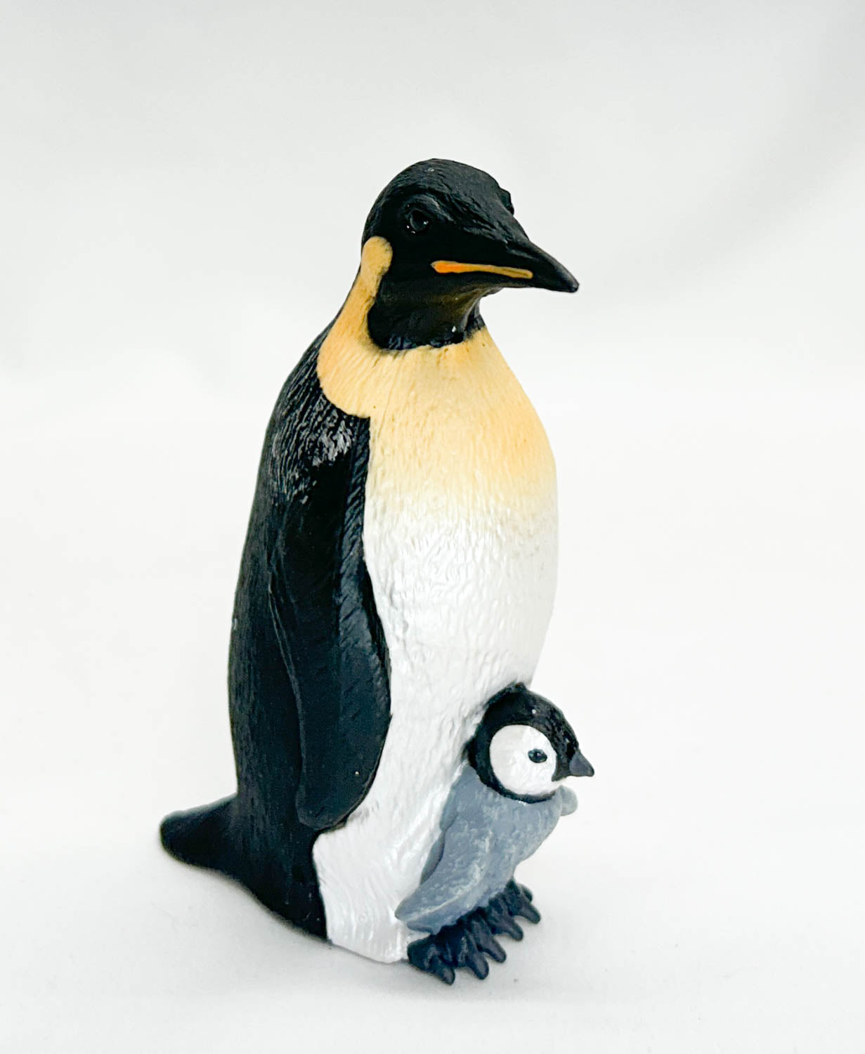 Emperor Penguin with Chick