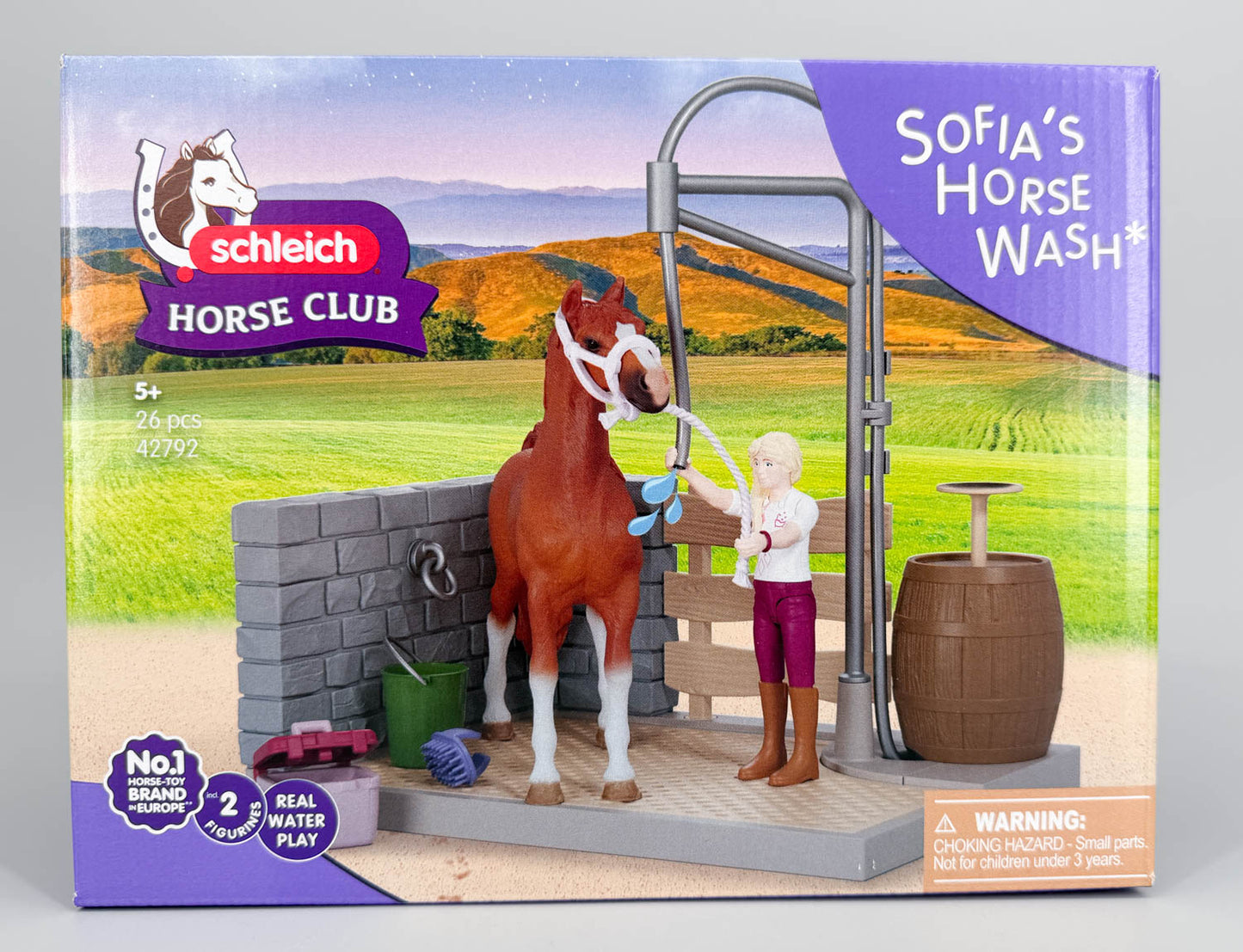 Sofia's Horse Wash with American Saddlebred