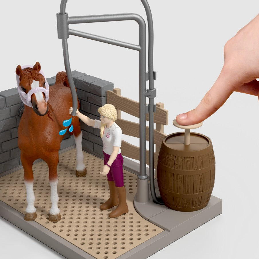 Sofia's Horse Wash with American Saddlebred