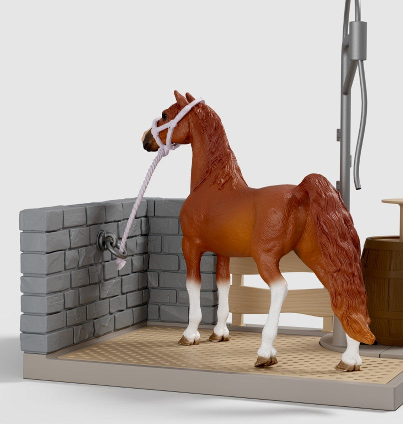Sofia's Horse Wash with American Saddlebred