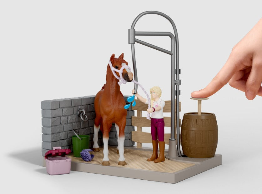 Sofia's Horse Wash with American Saddlebred
