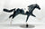 Steel Model Stand/ Base for Breyer Smarty Jones, Ruffian, Show Jumping Warmblood