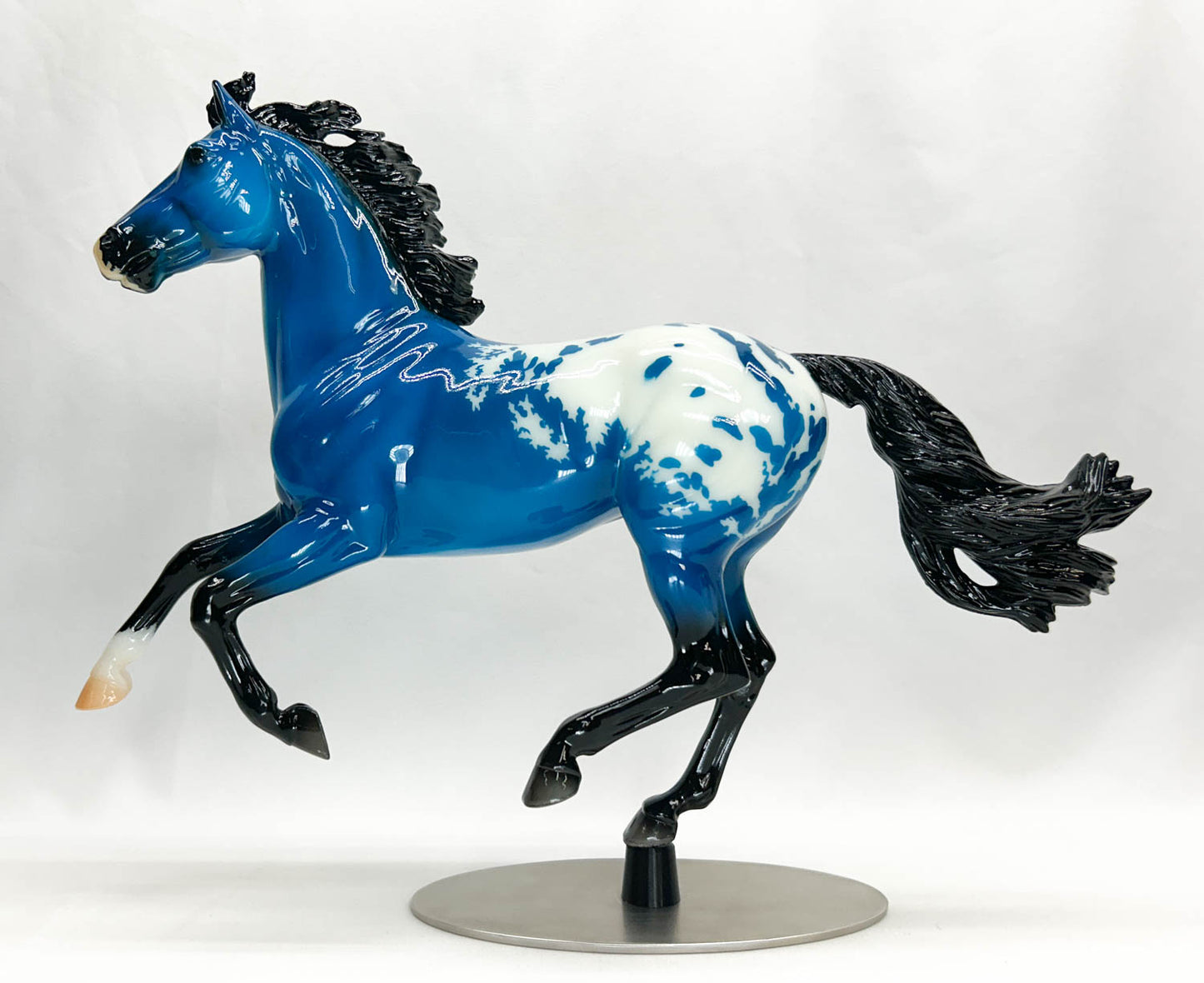 Steel Model Stand/ Base for Breyer Smarty Jones, Ruffian, Show Jumping Warmblood