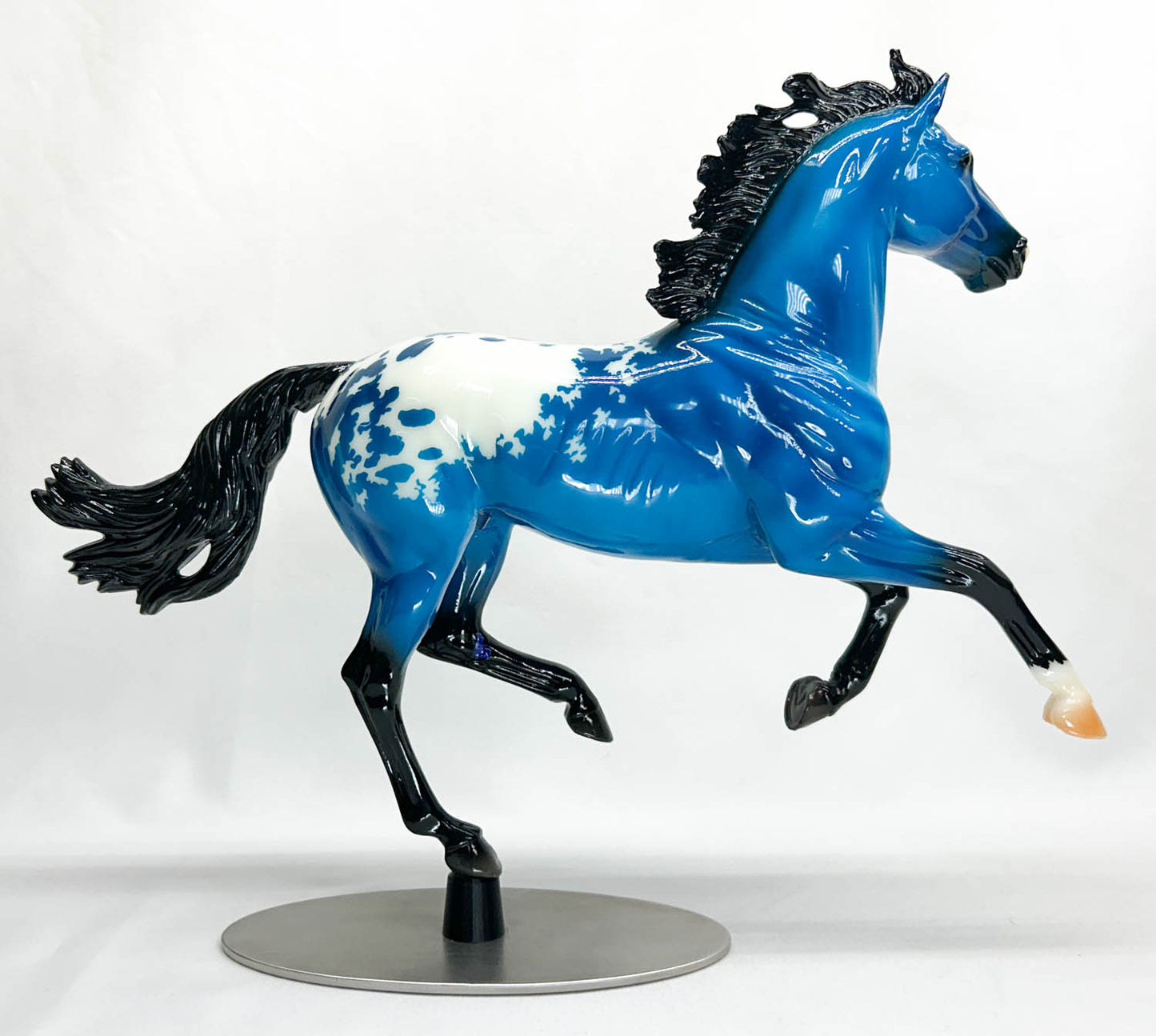 Steel Model Stand/ Base for Breyer Smarty Jones, Ruffian, Show Jumping Warmblood