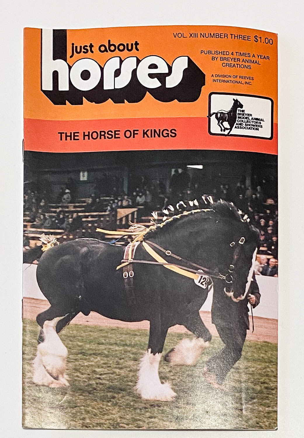 Just About Horses Magazine Vol 13 No. 3, 1986 (Fall)