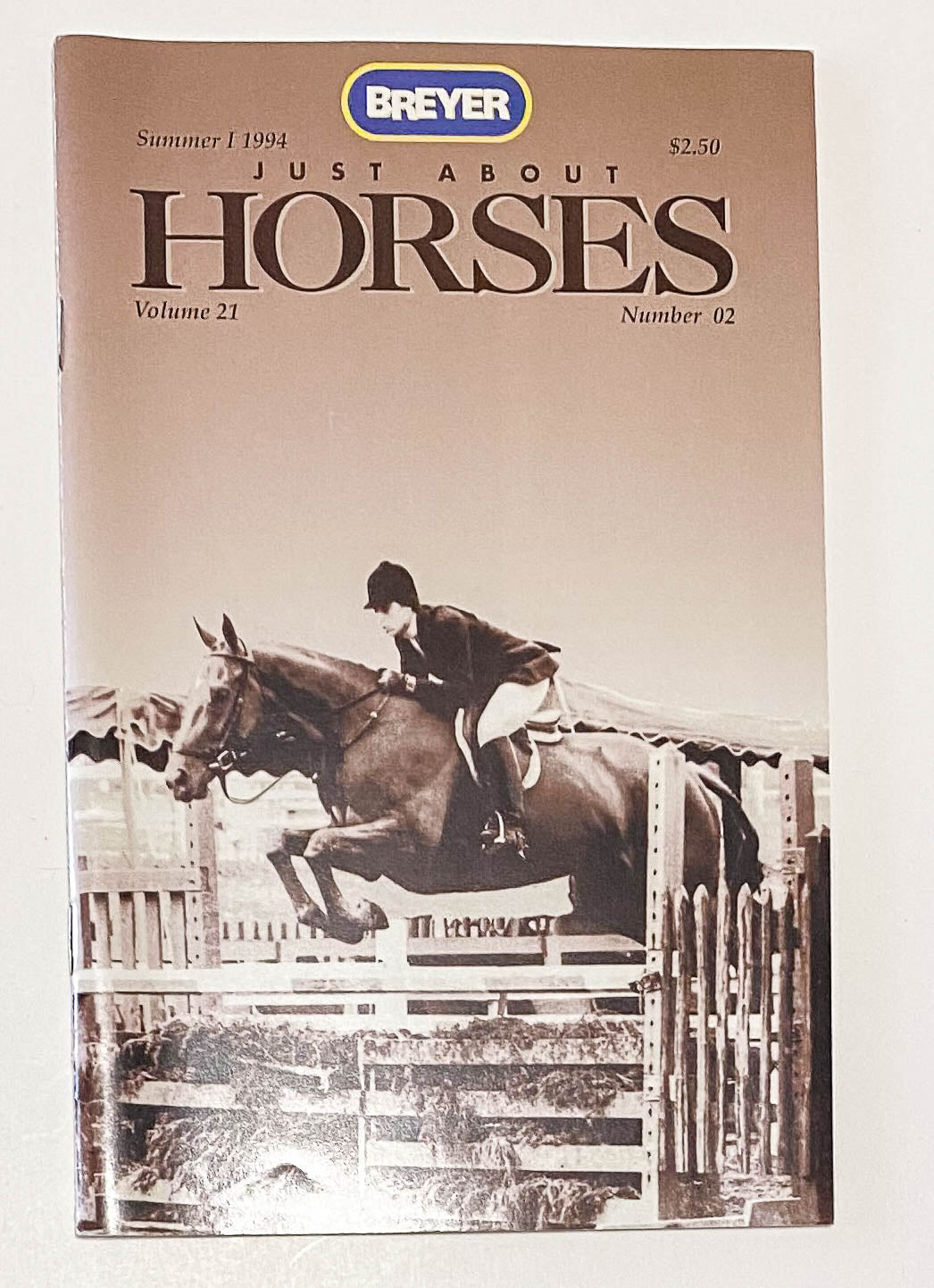 Just About Horses Magazine Vol. 21 No. 2, 1994 Summer 1
