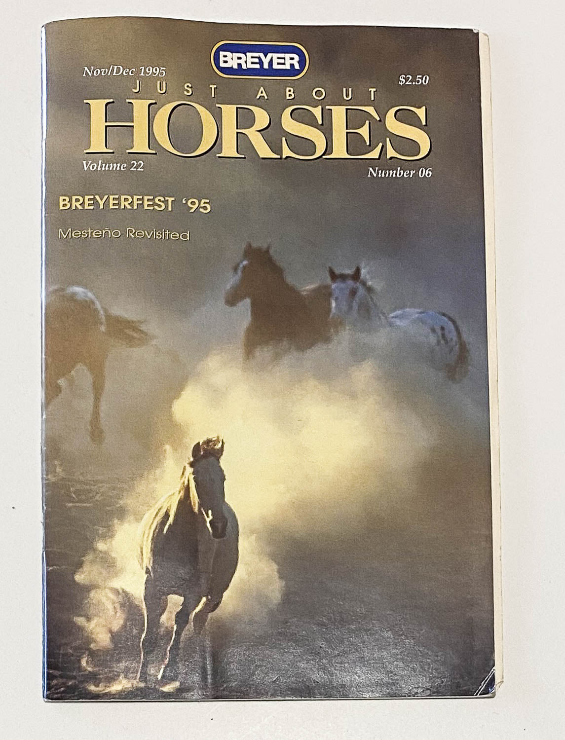 Just About Horses Magazine Vol. 22 No. 6, 1995 Nov/Dec