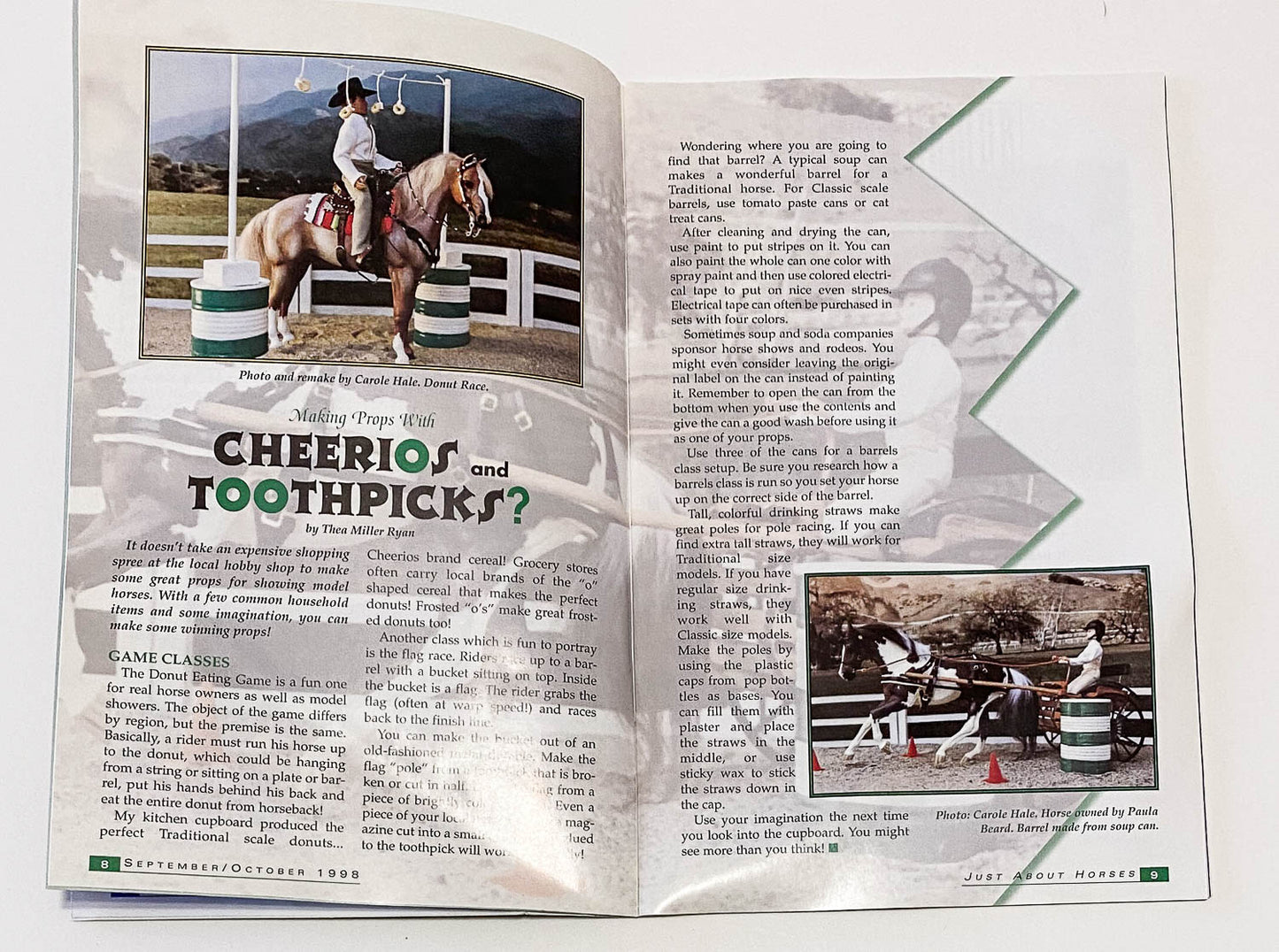 Just About Horses Magazine Vol. 25 No. 5, 1998 Sept/Oct