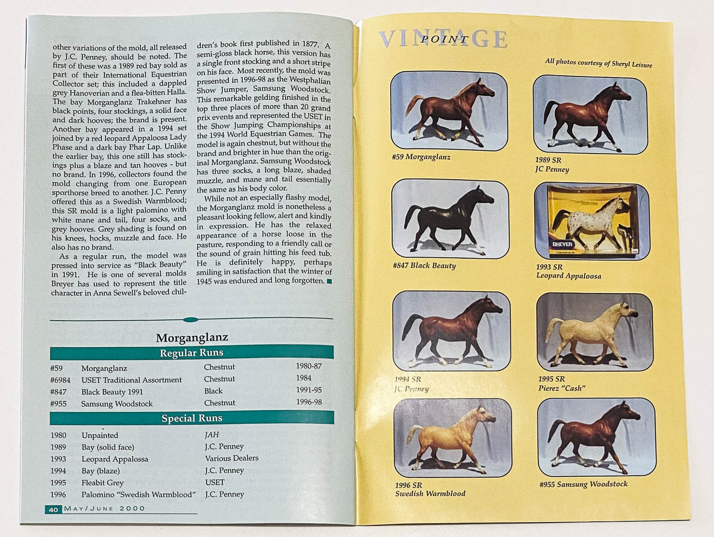Just About Horses Magazine Vol. 27, No. 3, 2000 May/June