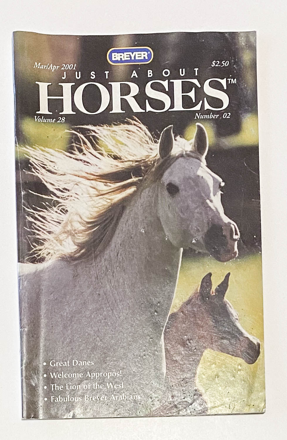 Just About Horses Magazine Vol. 28, No. 2, 2001 Mar/Apr