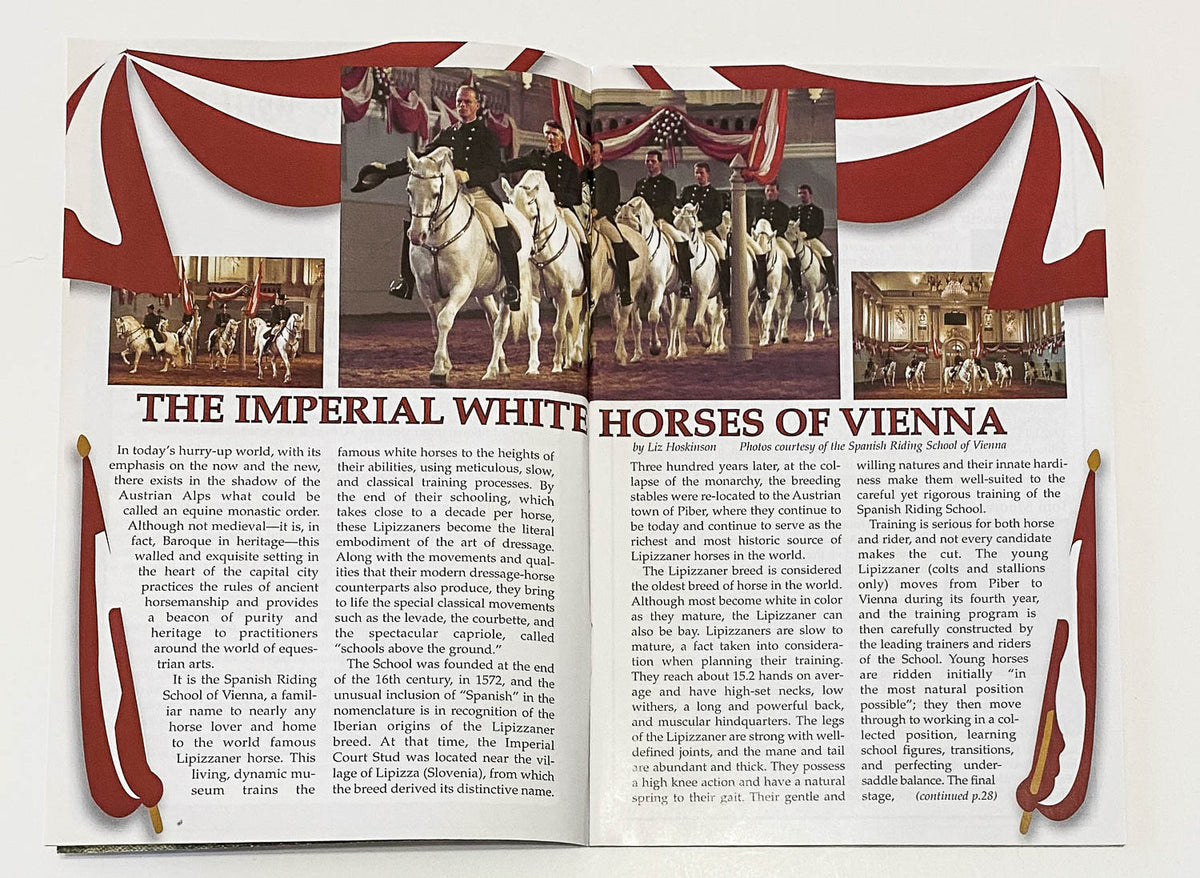 Just About Horses Magazine Vol. 28, No. 6, 2001 Nov/Dec