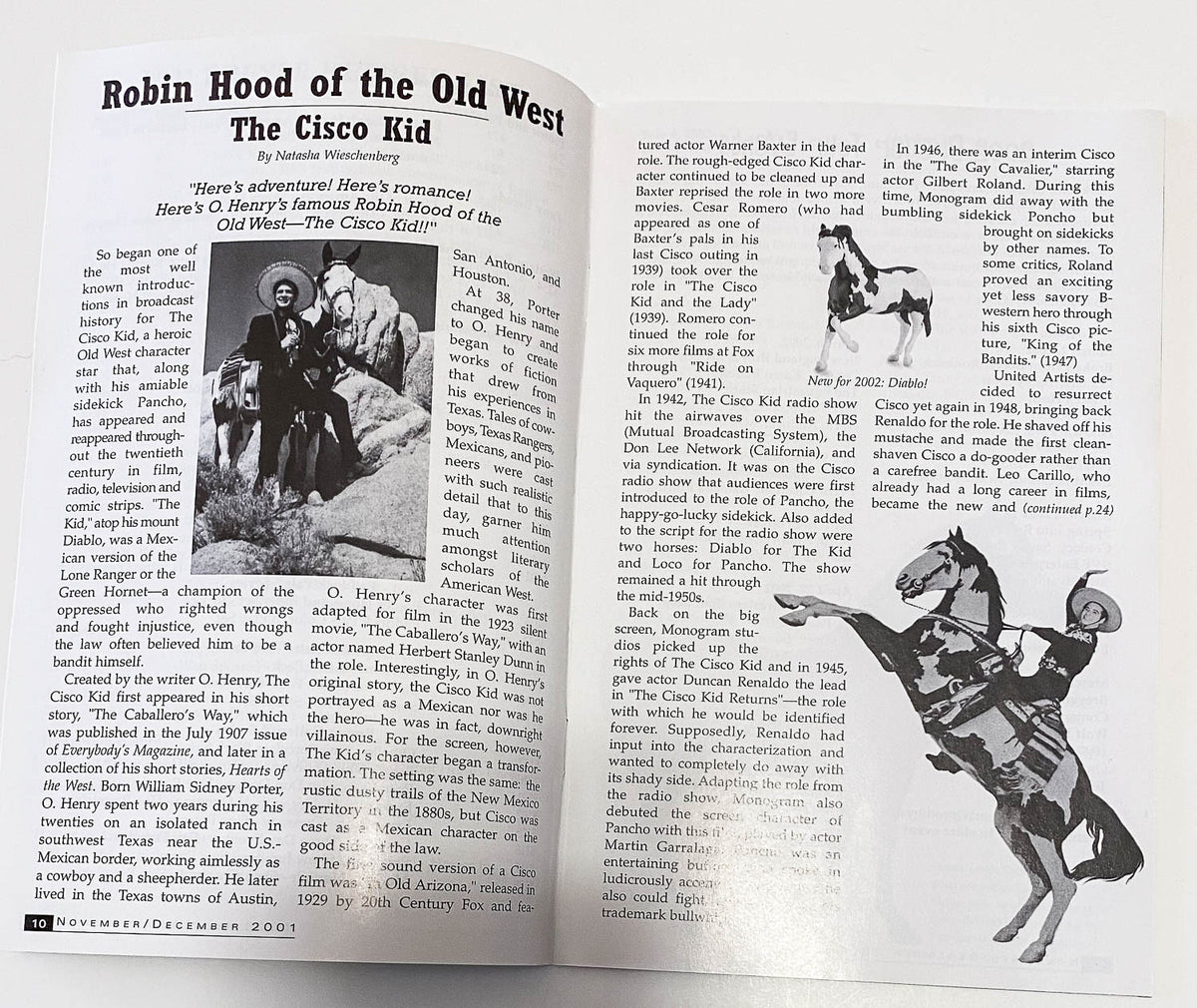 Just About Horses Magazine Vol. 28, No. 6, 2001 Nov/Dec