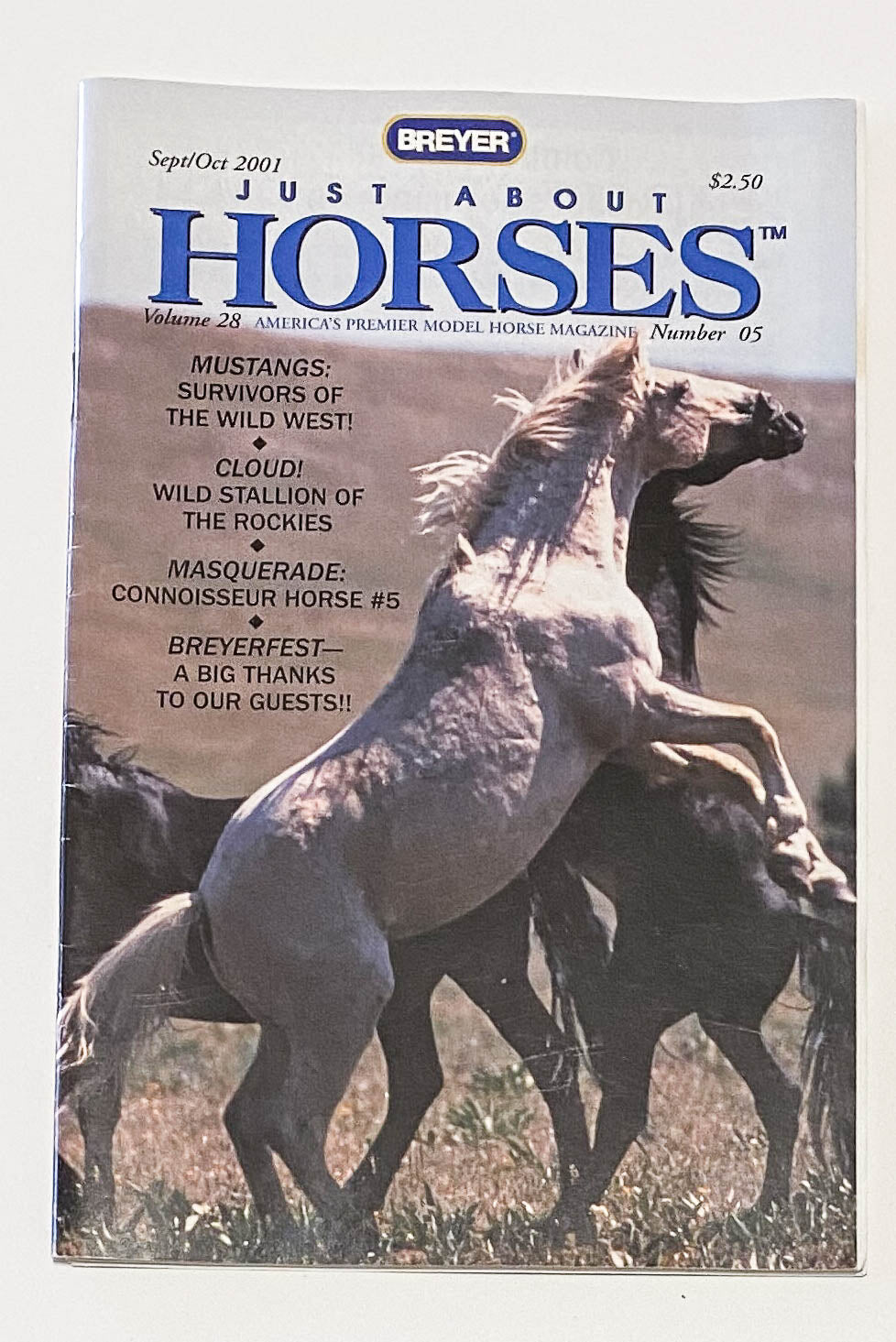 Just About Horses Magazine Vol. 28, No. 5, 2001 Sept/Oct