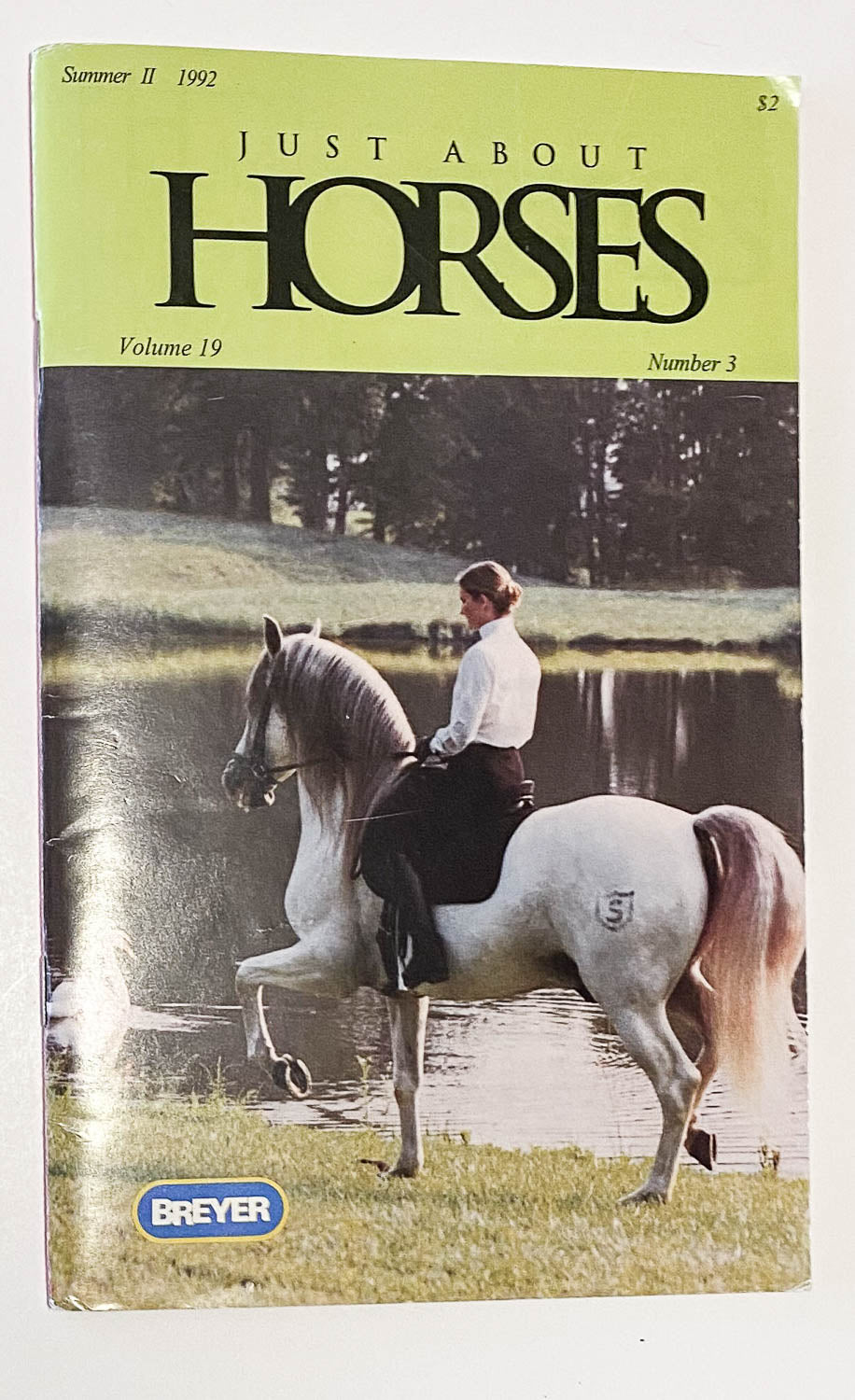 Just About Horses Magazine Vol. 19 No. 3, 1992 Summer 2