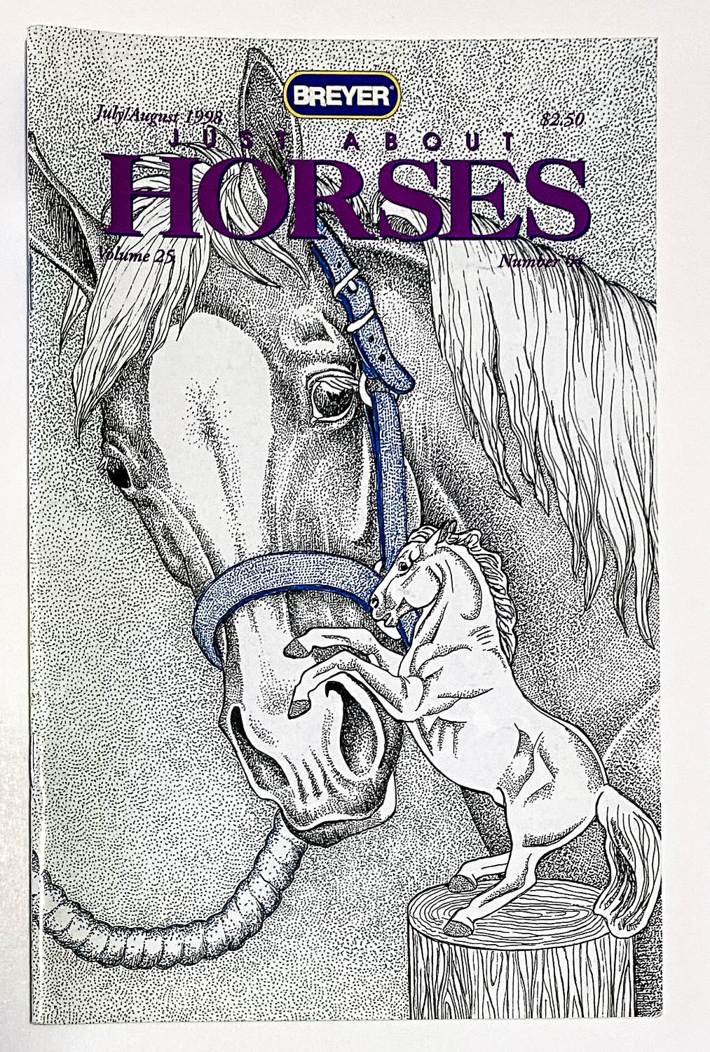 Just About Horses Magazine Vol. 25 No. 4, 1998 July/Aug