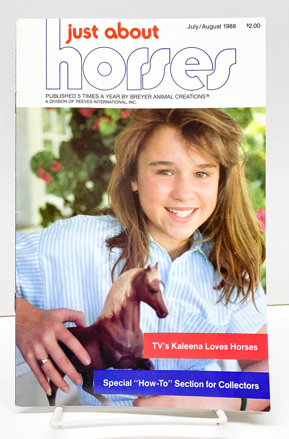 Just About Horses Magazine Vol. 15 No. 3, 1988, July/Aug