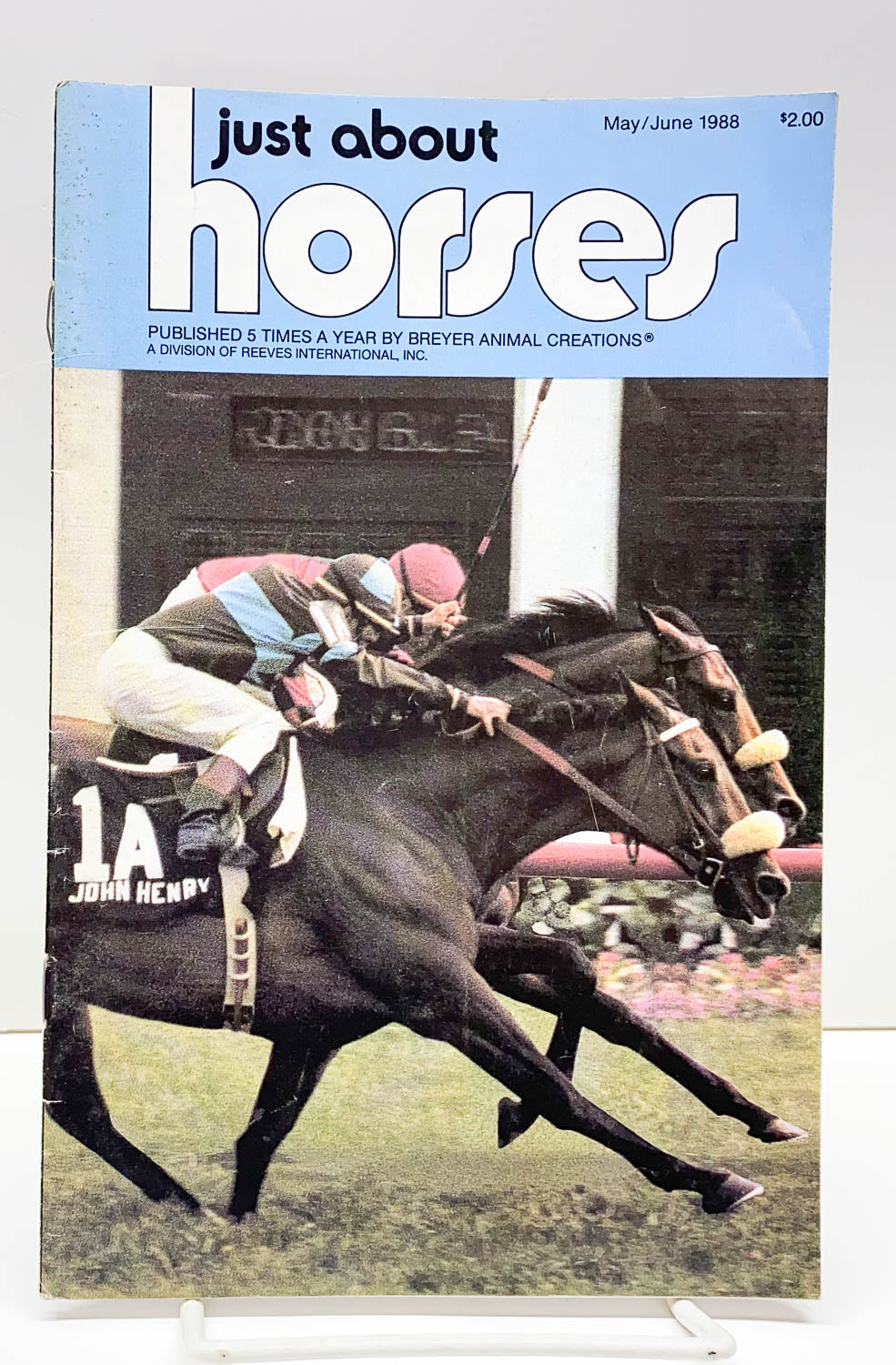 Just About Horses Magazine Vol. 15 No. 2, 1988, May/June