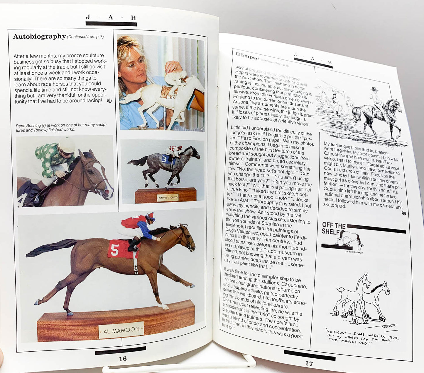Just About Horses Magazine Vol. 15 No. 5, 1988, Nov/Dec