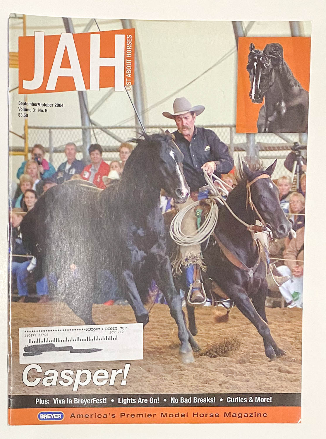 Just About Horses Magazine Vol. 31, No. 5, 2004 Sept/Oct