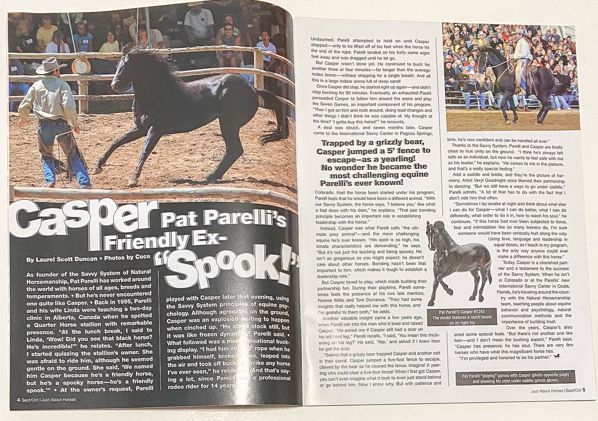 Just About Horses Magazine Vol. 31, No. 5, 2004 Sept/Oct