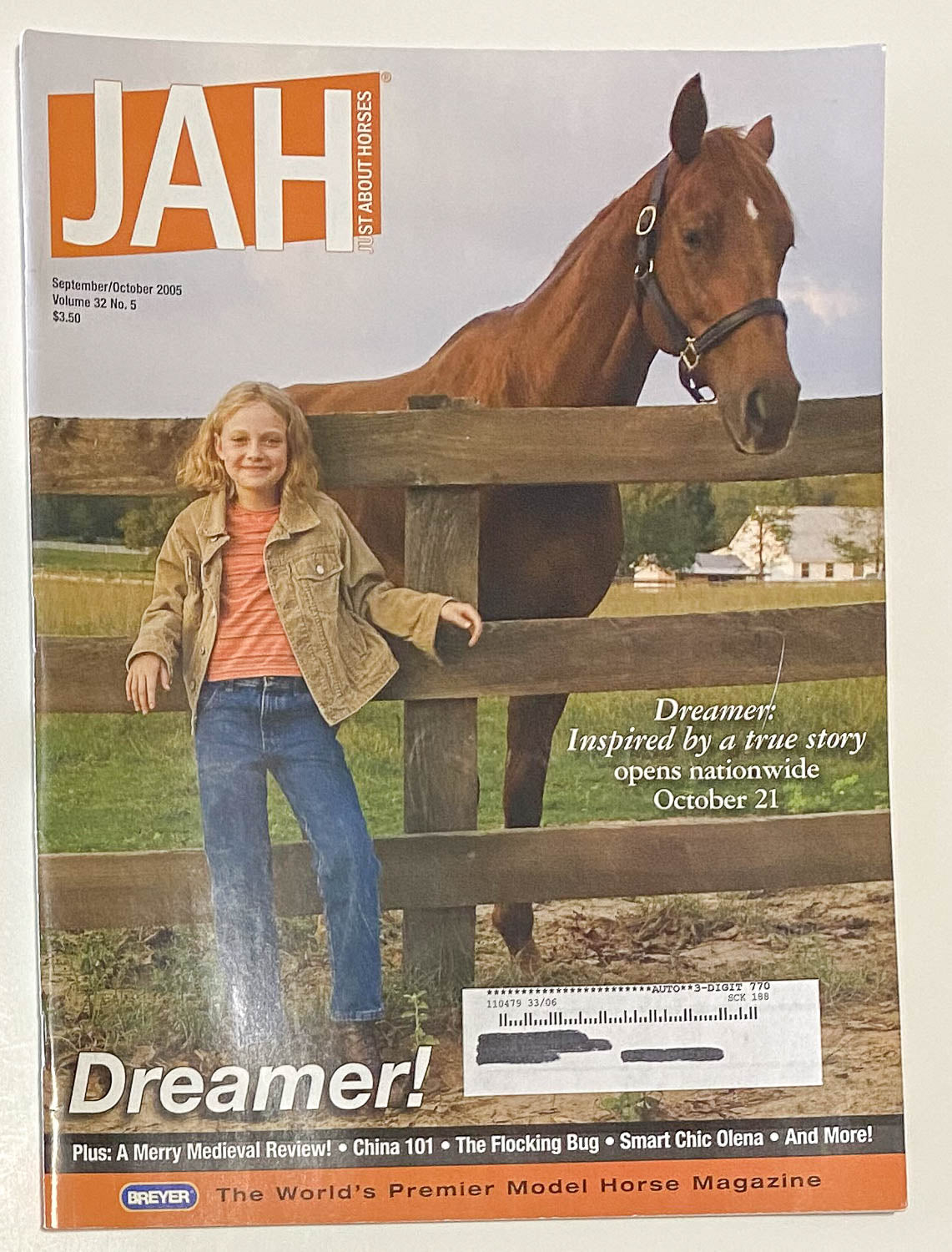 Just About Horses Magazine Vol. 32, No. 5, 2005 Sept/Oct