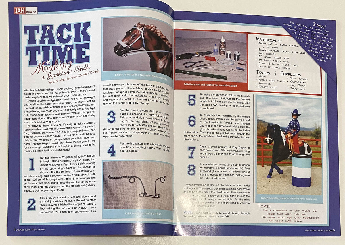Just About Horses Magazine Vol. 33, No. 4, 2006 July/Aug