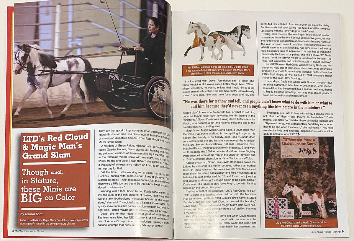 Just About Horses Magazine Vol. 33, No. 2, 2006 Mar/Apr