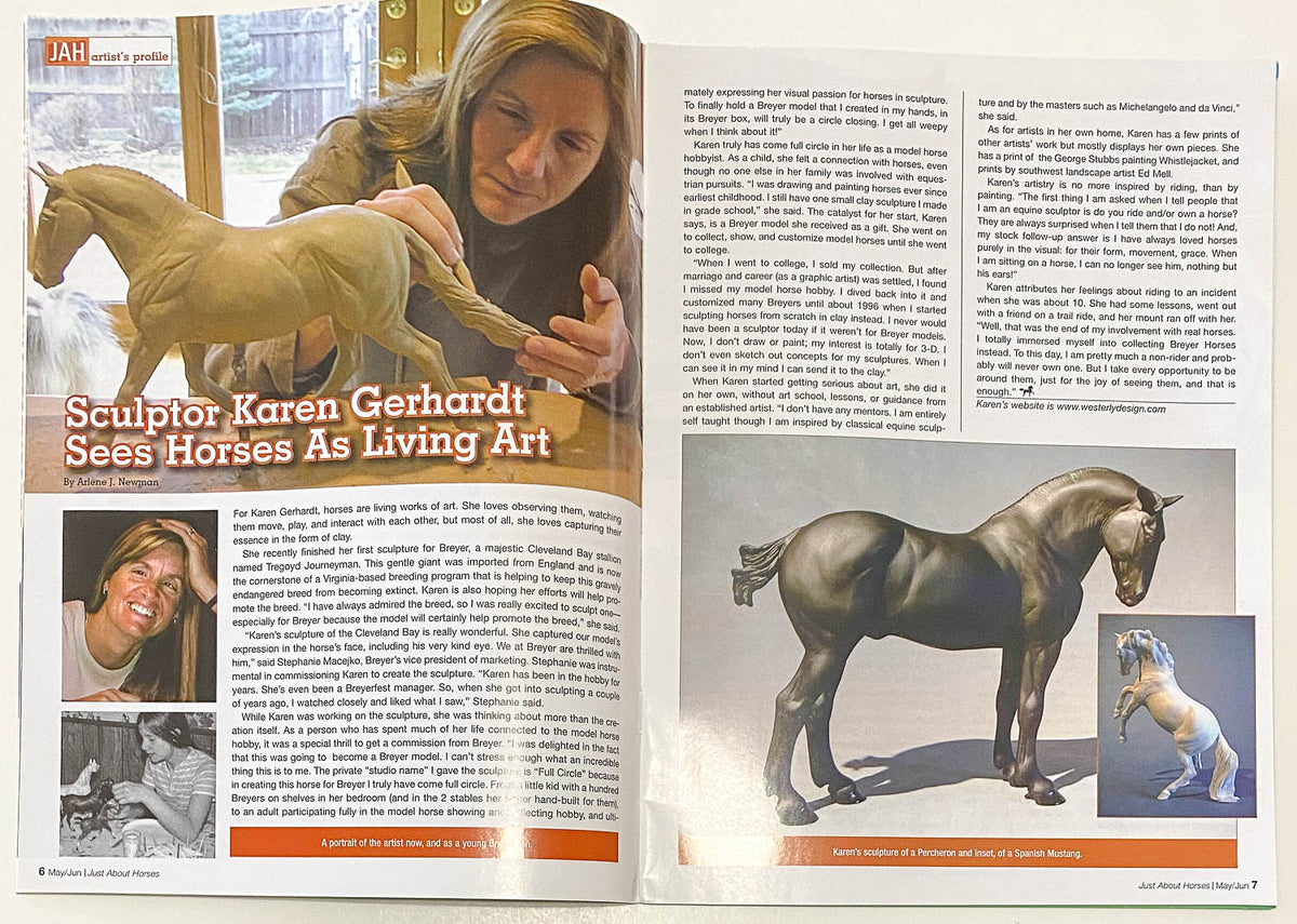 Just About Horses Magazine Vol. 33, No. 3, 2006 May/June