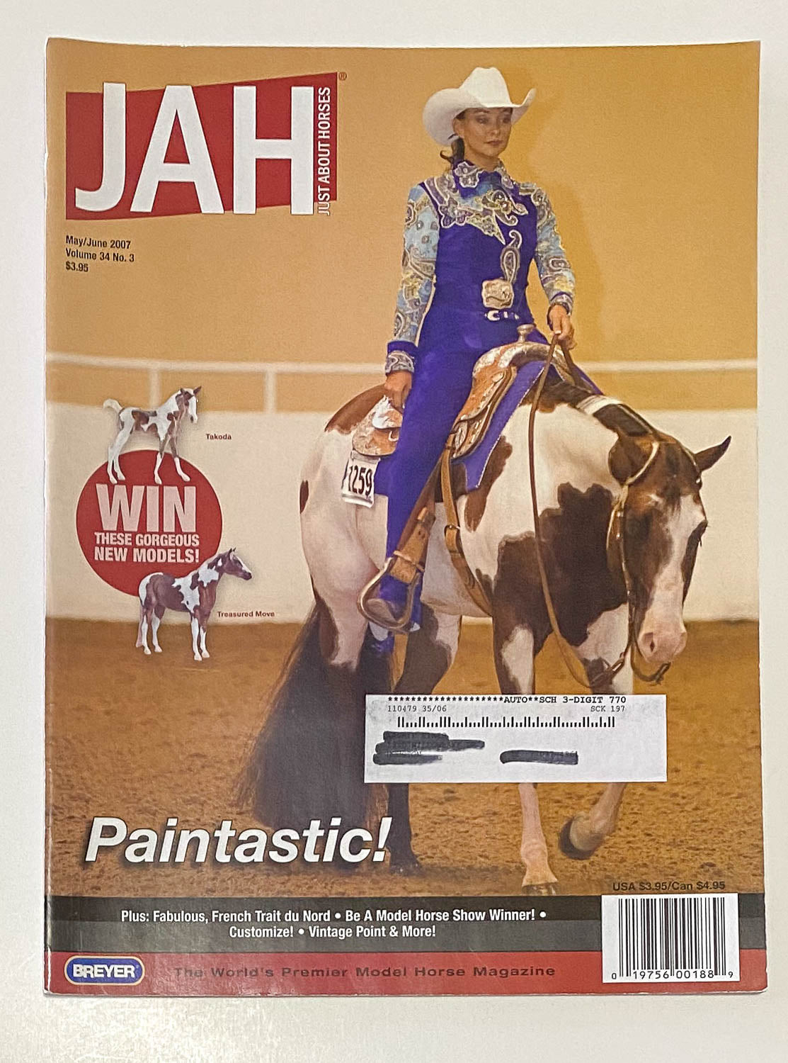 Just About Horses Magazine Vol. 34, No. 3, 2007 May/June