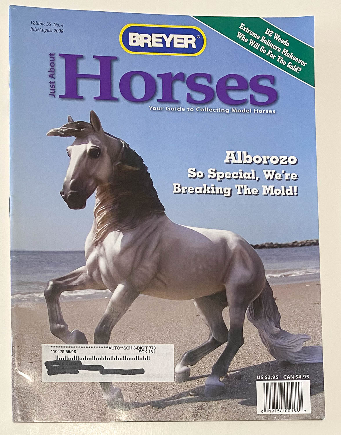 Just About Horses Magazine Vol. 35, No. 4, 2008 July/Aug