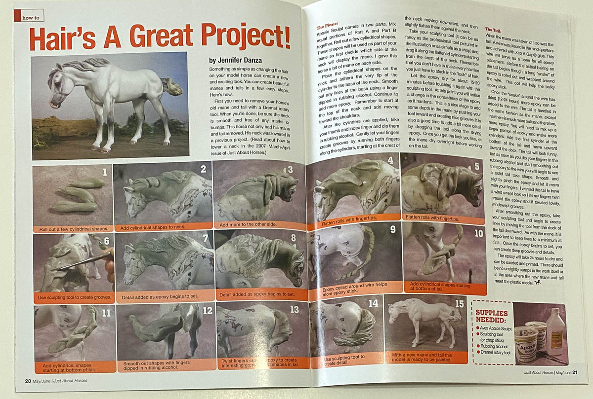 Just About Horses Magazine Vol. 35, No. 3, 2008 May/June
