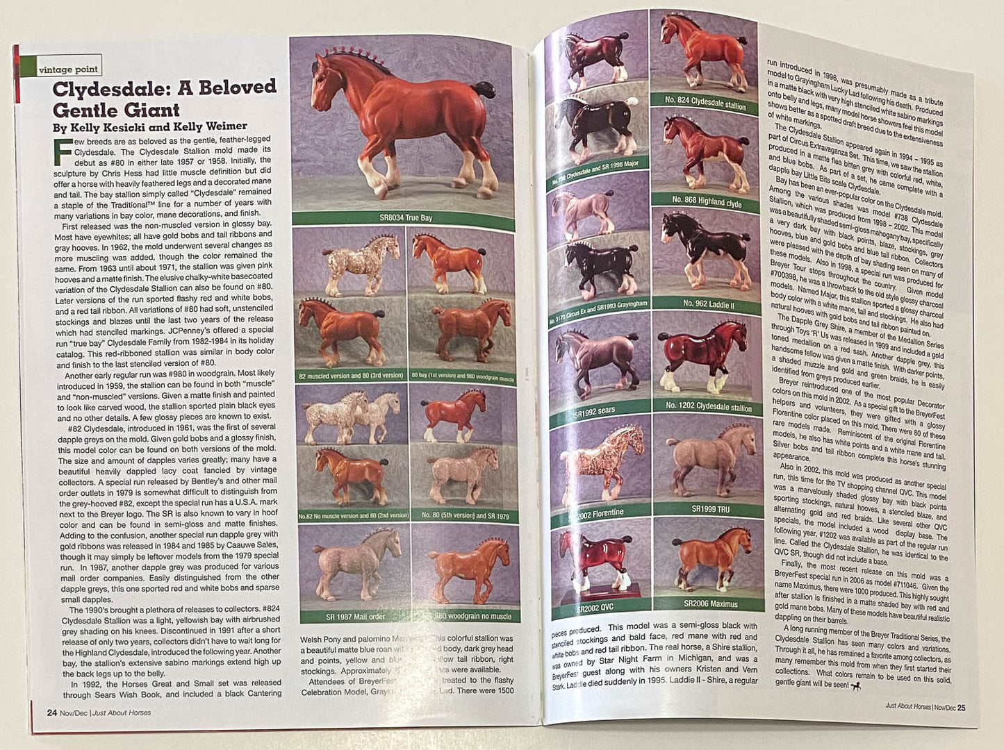 Just About Horses Magazine Vol. 35, No. 6, 2008 Nov/Dec