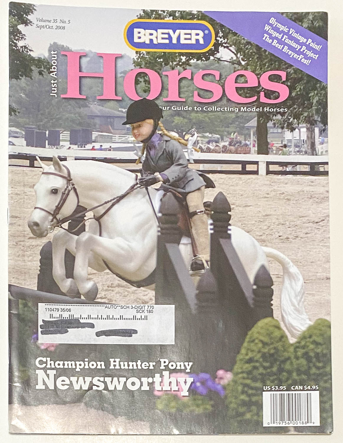Just About Horses Magazine Vol. 35, No. 5, 2008 Sept/Oct