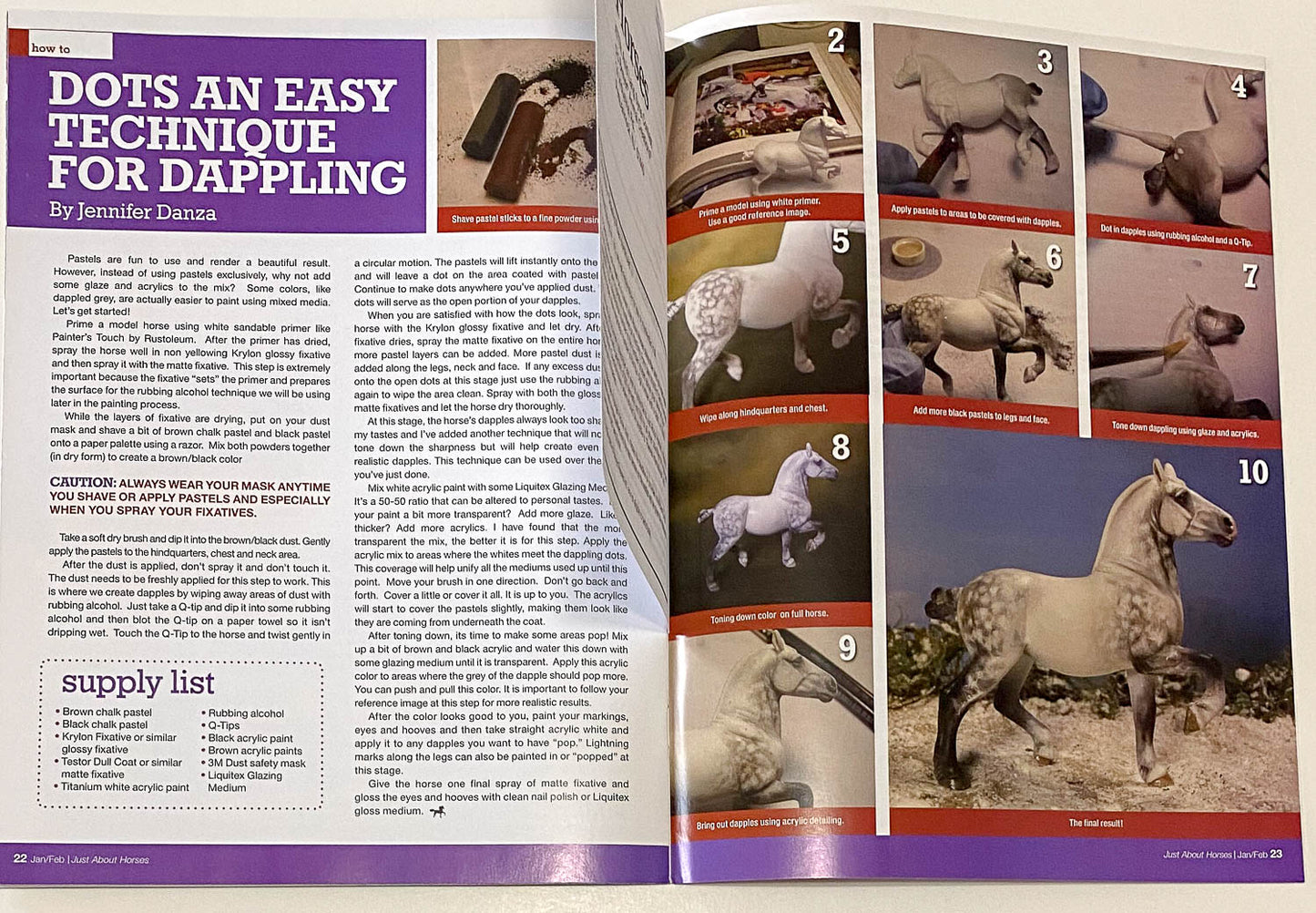 Just About Horses Magazine Vol. 36, No. 1, 2009 Jan/Feb