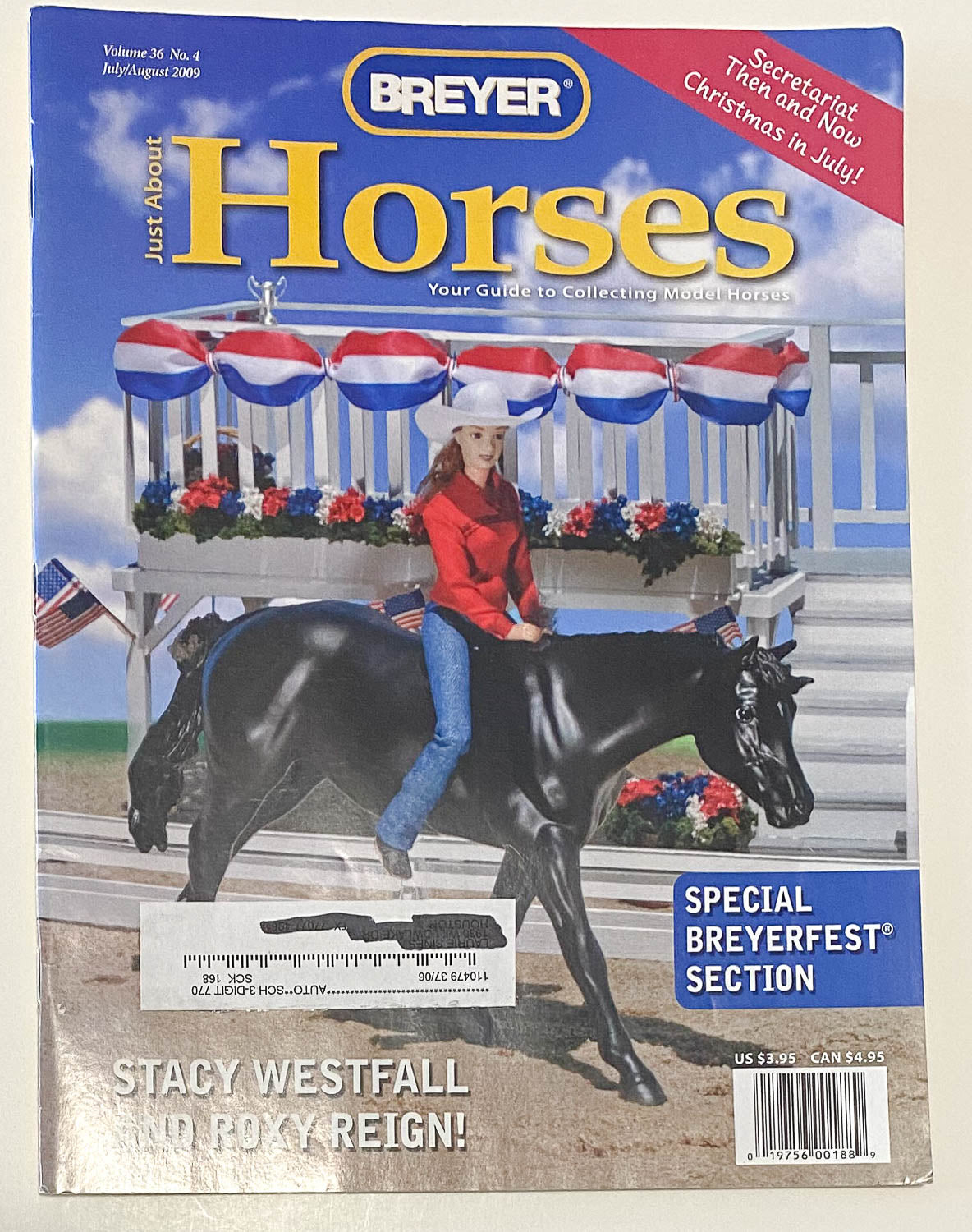 Just About Horses Magazine Vol. 36, No. 4, 2009 July/Aug