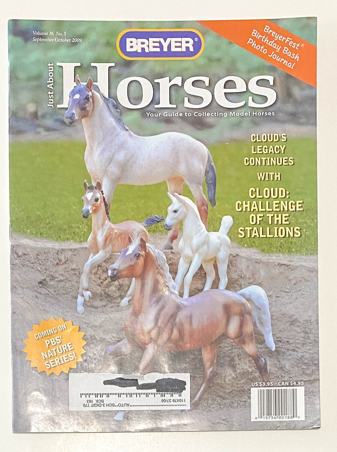 Just About Horses Magazine Vol. 36, No. 5, 2009 Sept/Oct