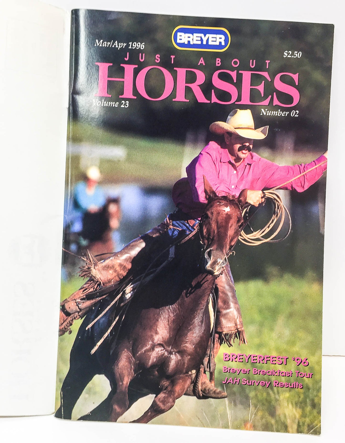 Just About Horses Magazine Vol. 23 No. 2, 1996 March/April