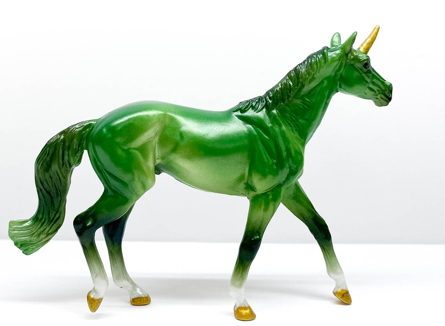 Walking Thoroughbred Unicorn, Green (sale for charity)