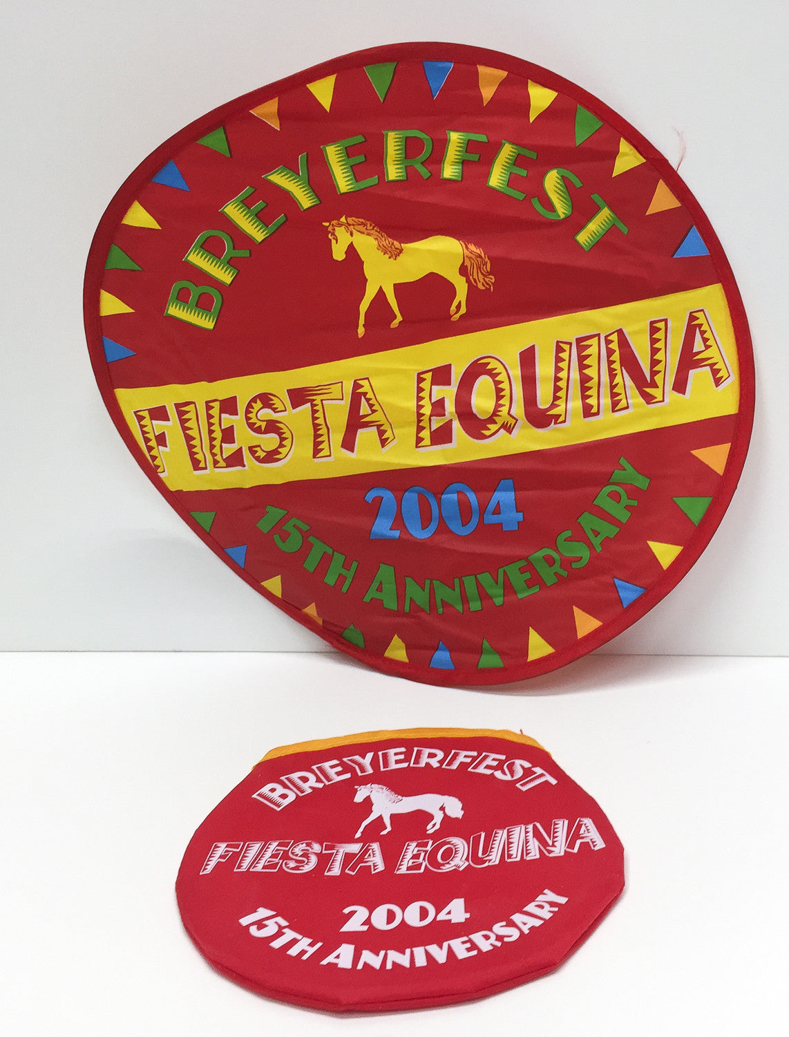 Folding Flying Disc - Breyerfest 2004, Fiesta Equina