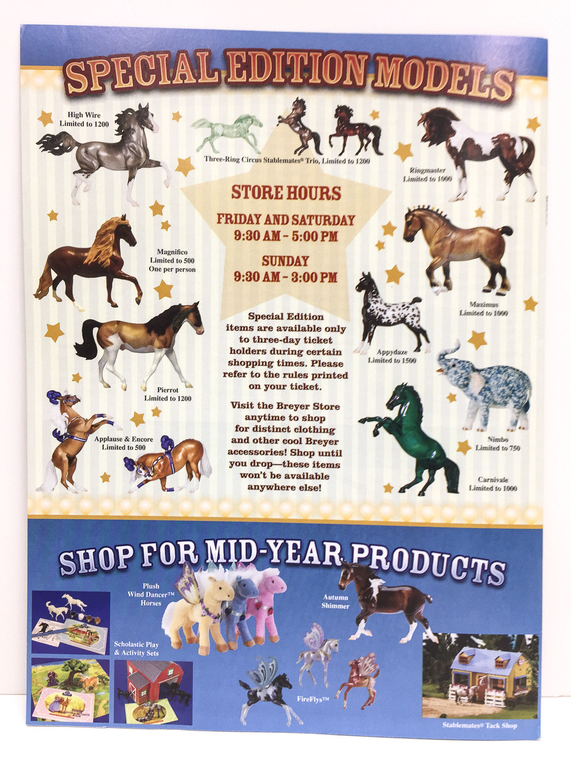 2006 Breyerfest Program - Summer Carnival - triple-mountain