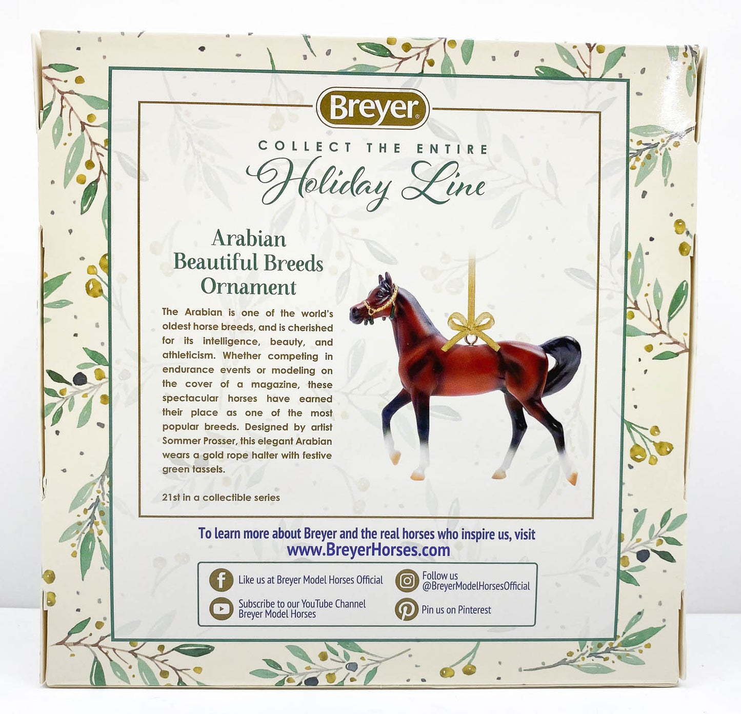 Breyer Paint Your Own Horse Ornament Craft Kit
