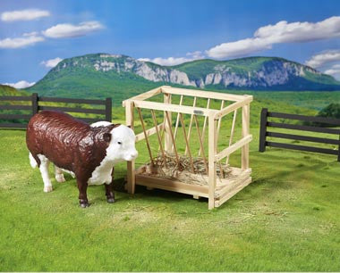 Wood Livestock Feeder