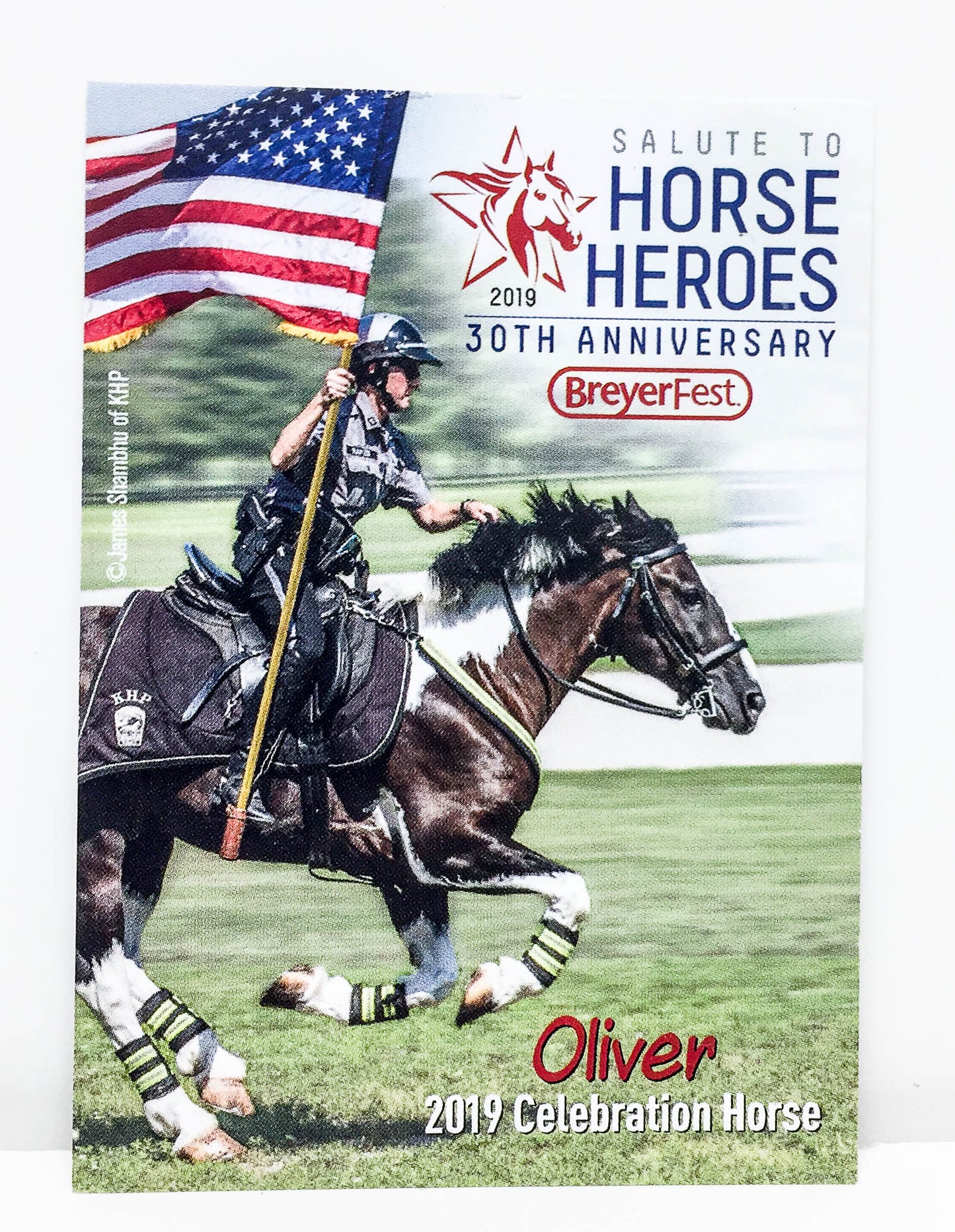 Breyerfest Collector's Card - 2019, Oliver