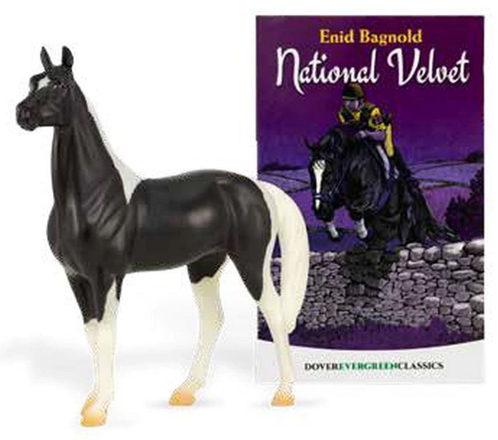 Standing Thoroughbred ~ National Velvet - Book and Model Set