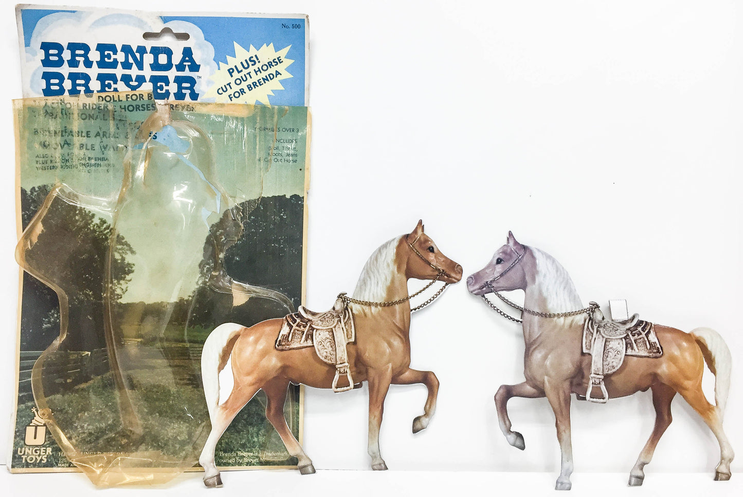 Brenda Breyer w/ Western Prancer Paper Doll - Dealer Sample