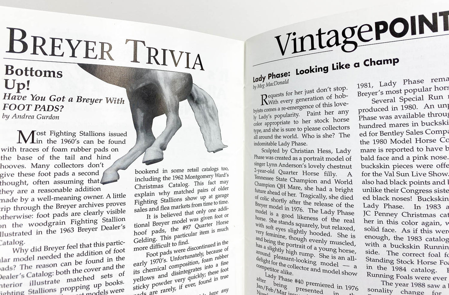 Just About Horses Magazine Vol. 21 No. 5, 1994 Winter