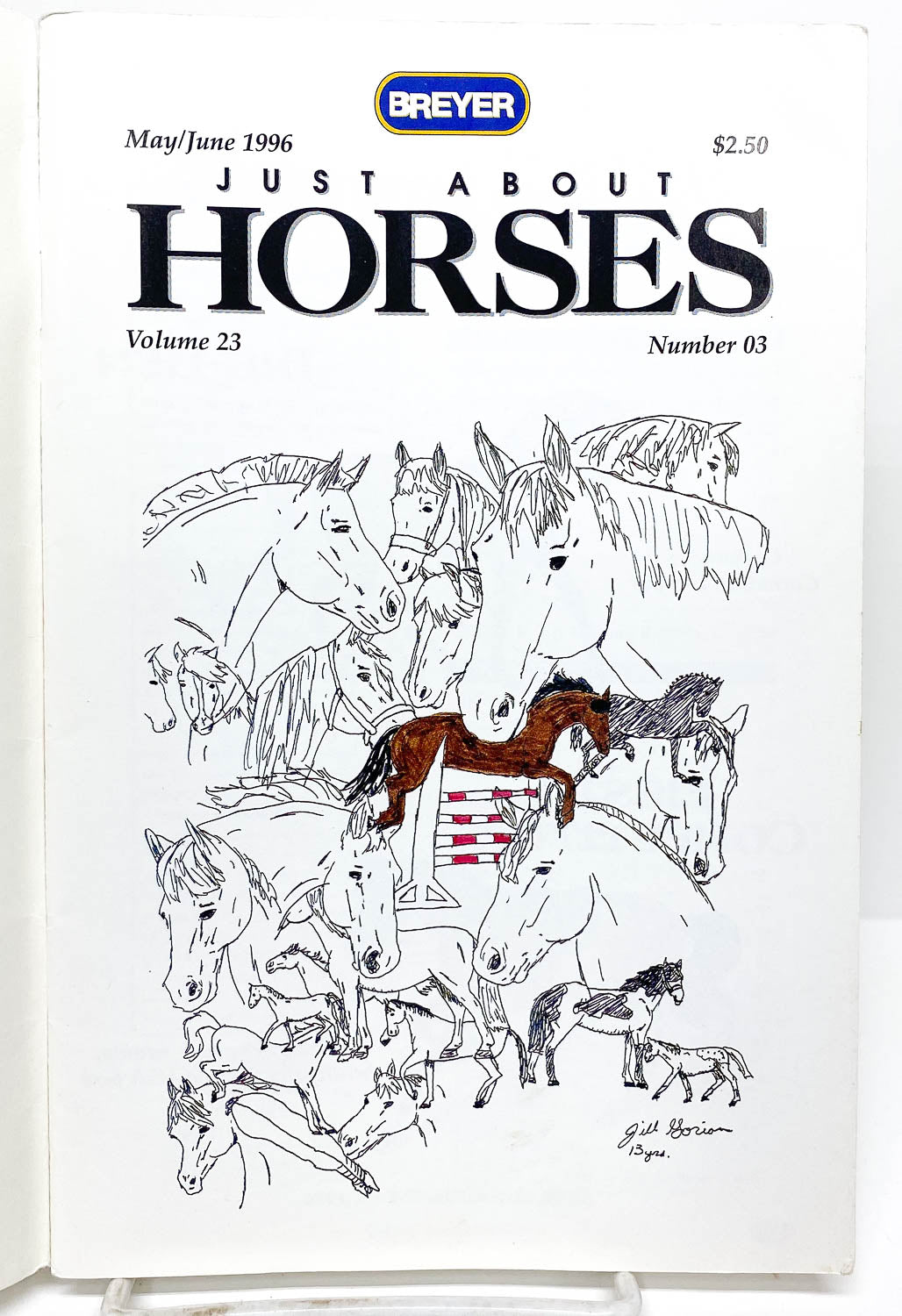 Just About Horses Magazine Vol. 23 No. 3, 1996 May/June