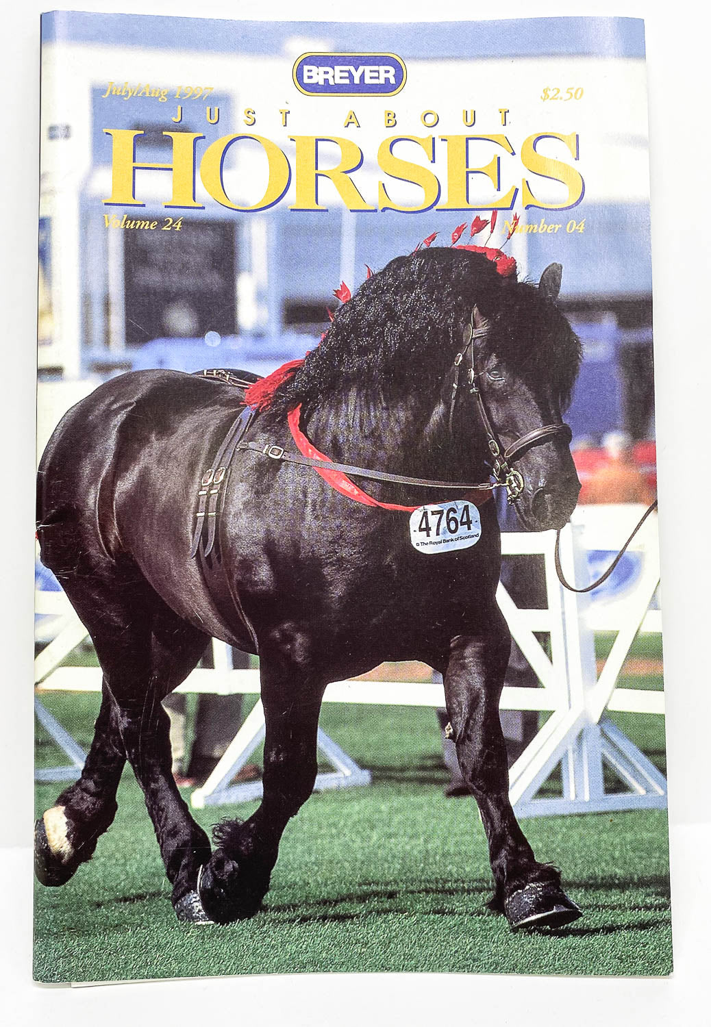 Just About Horses magazine Vol. 24, No. 4, 1997 July/Aug